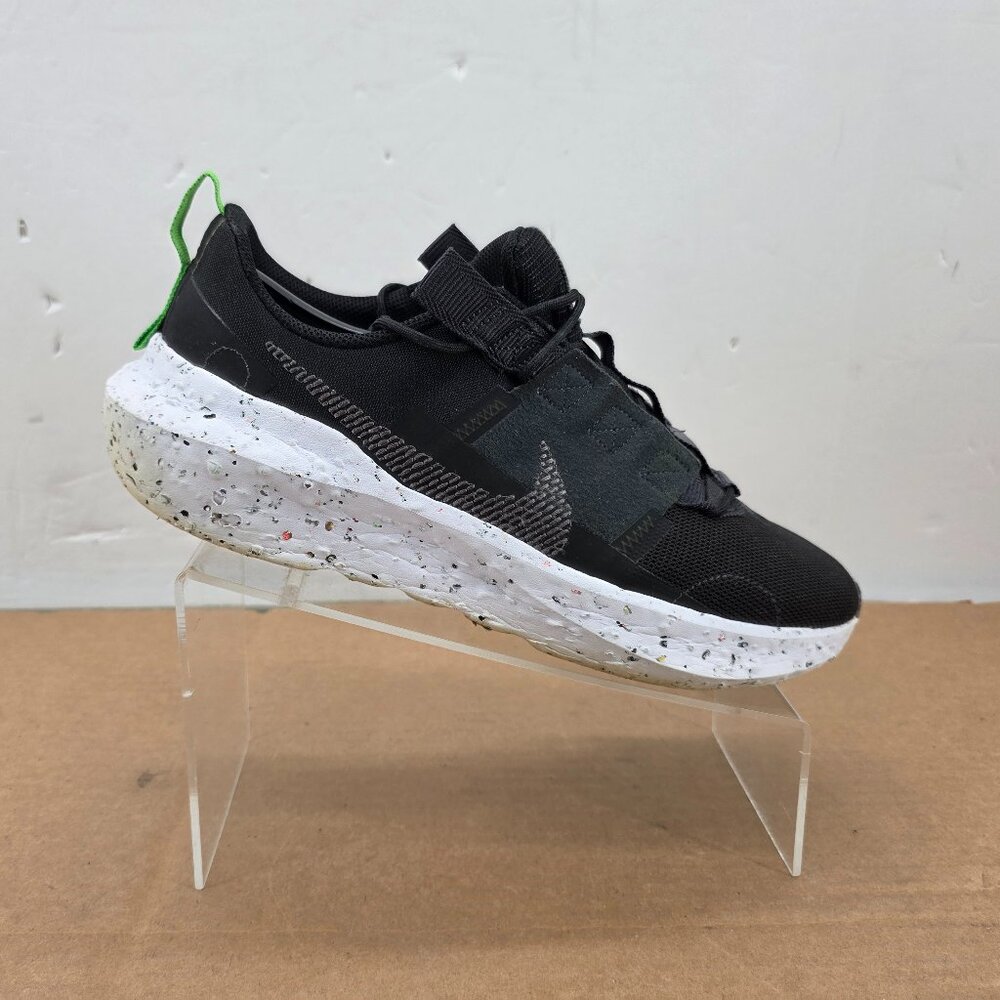Nike Air Zoom Crater DB2477-001 Shoes Athletic Running Black White Mens Sz 10.5